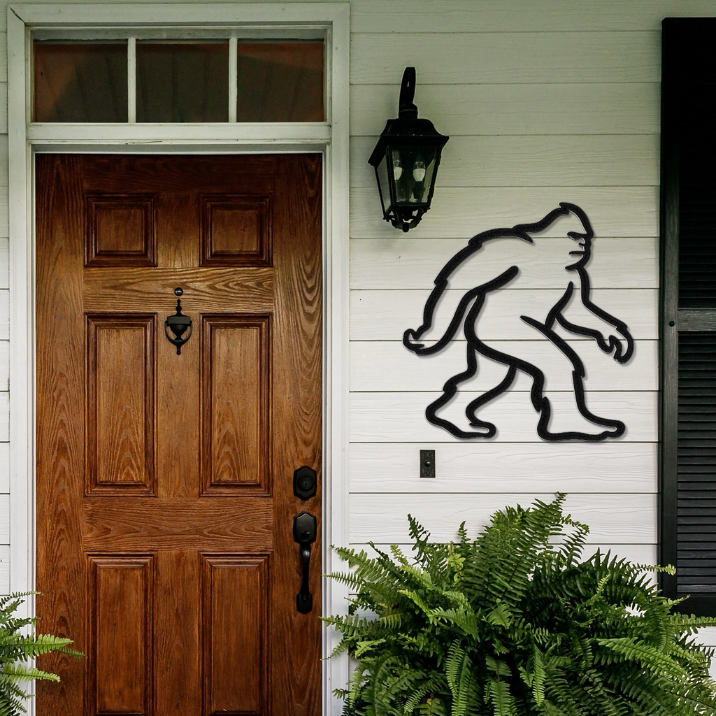 Bigfoot Metal Wall Art
