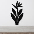Bird of Paradise Plant Metal Wall Art