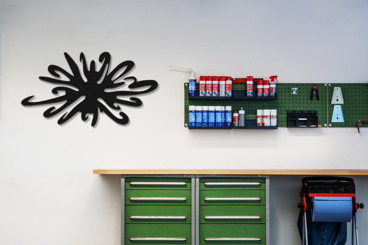 Sea Urchin Metal Wall Art