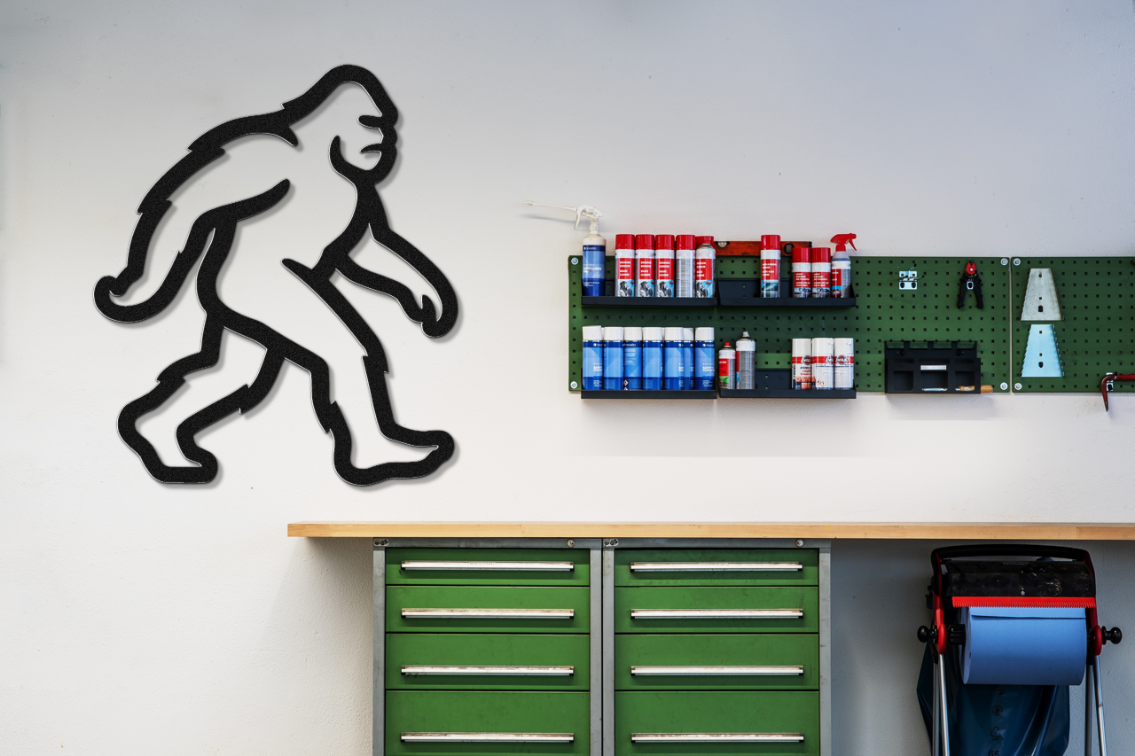 Bigfoot Metal Wall Art