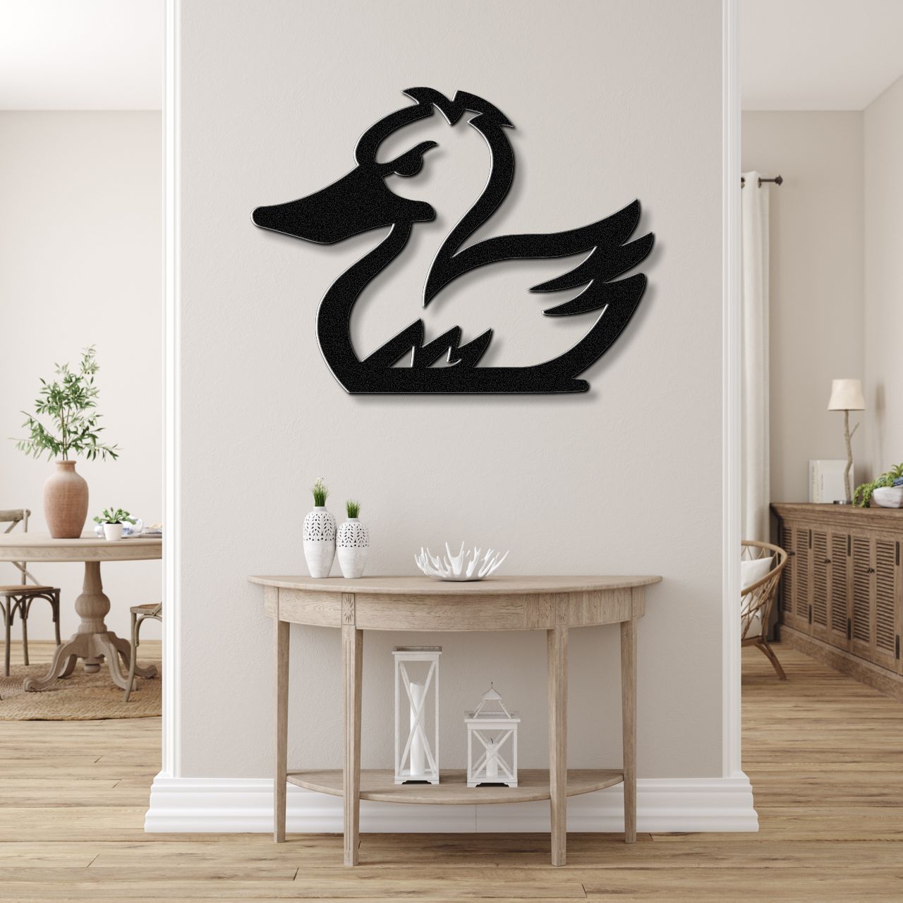 Duck Metal Wall Art
