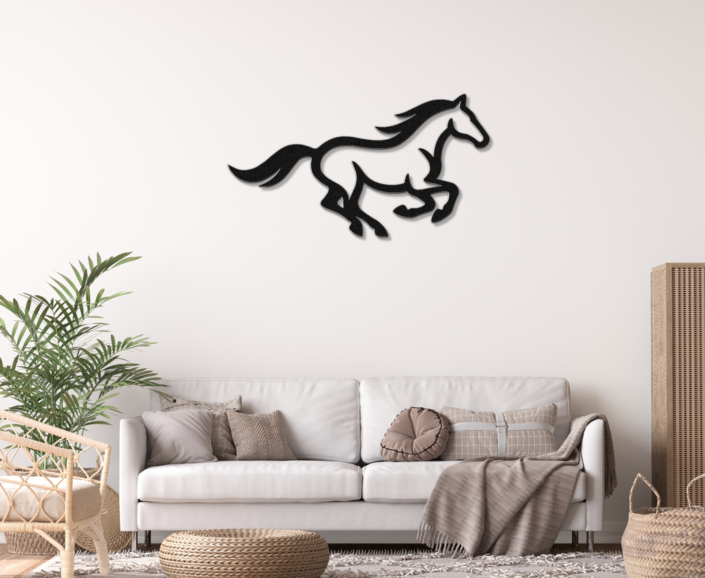 Horse Metal Wall Art