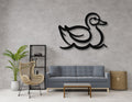 Duck Metal Wall Art