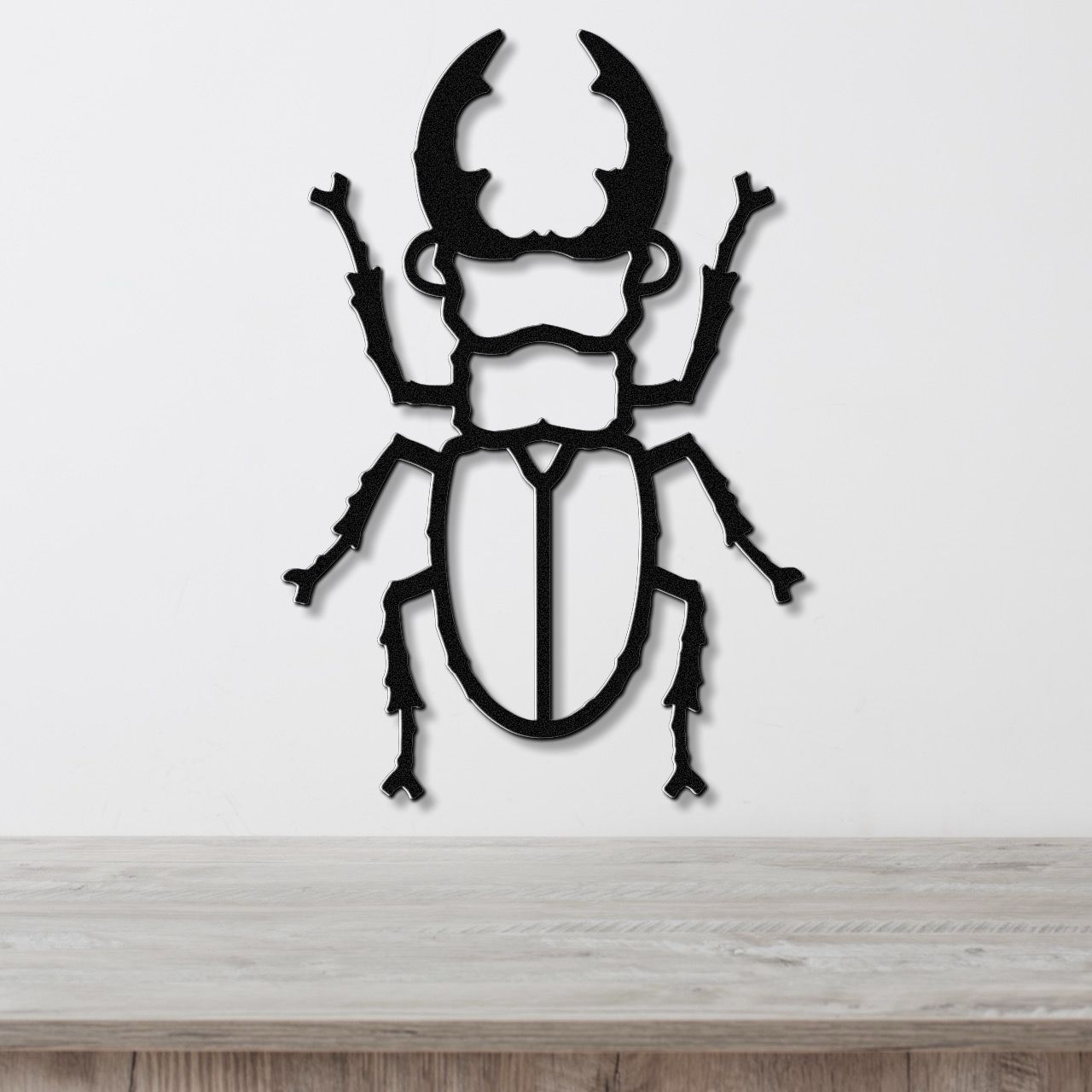Beetle Metal Wall Art