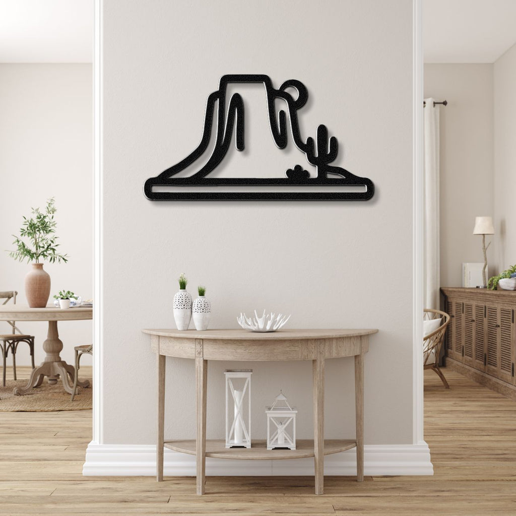 Desert Mesa Metal Wall Art