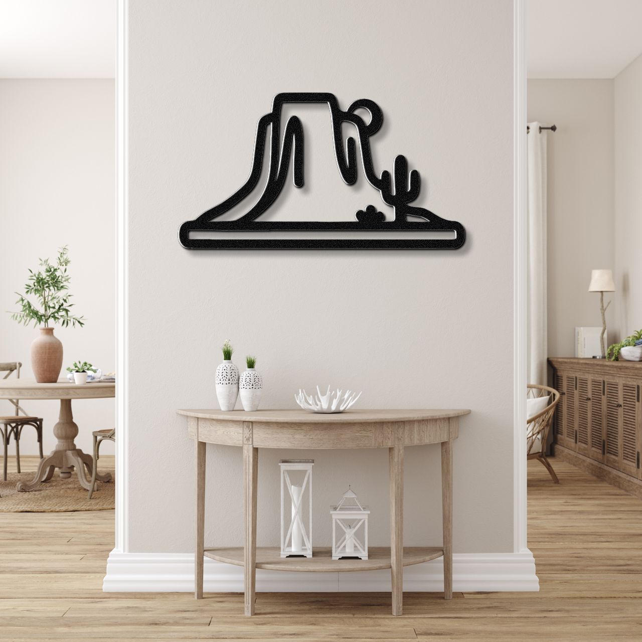 Desert Mesa Metal Wall Art