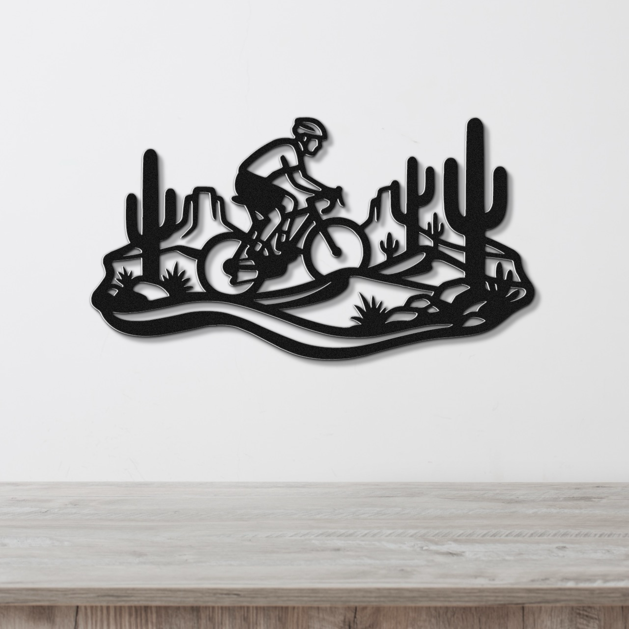 Arizona Cycling Metal Wall Art