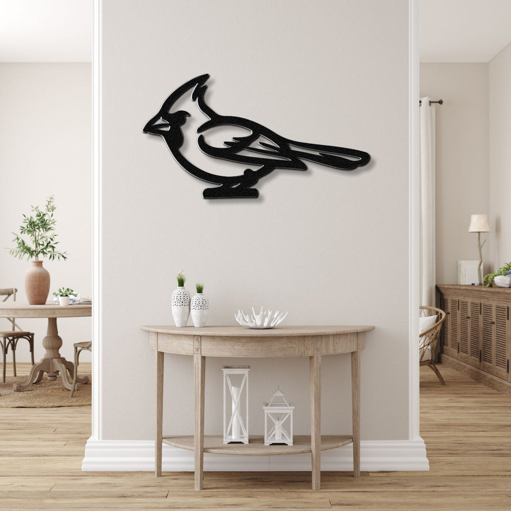 Cardinal Metal Wall Art