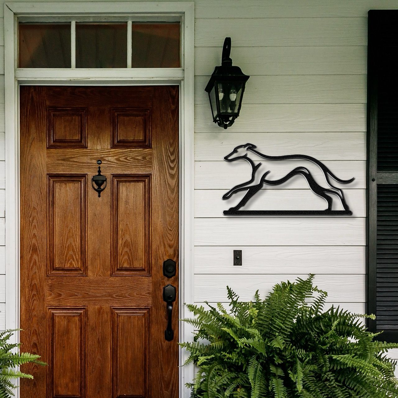Greyhound Metal Wall Art