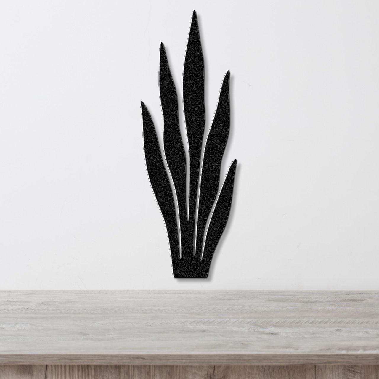 Snake Plant Metal Wall Art