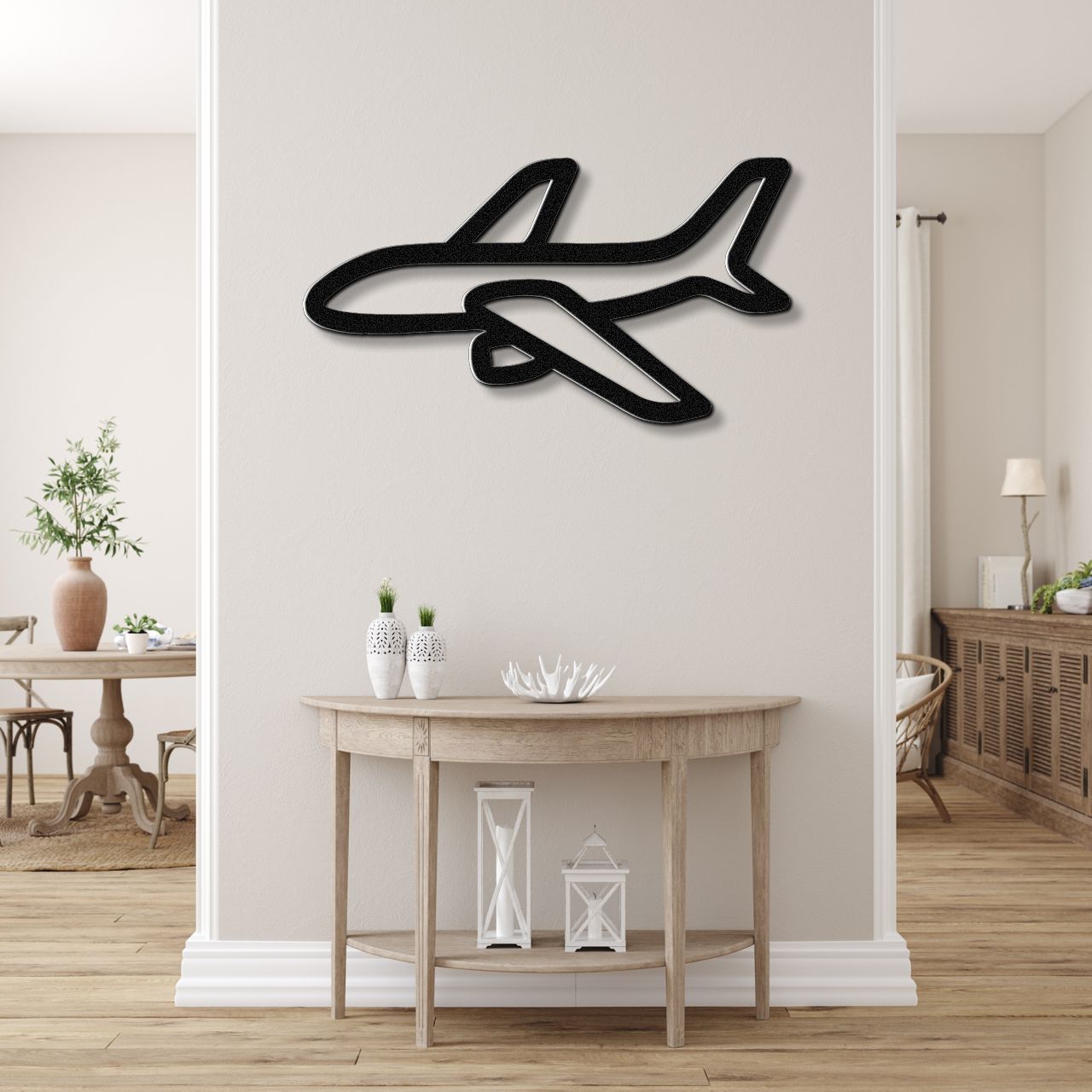 Airplane Metal Wall Art