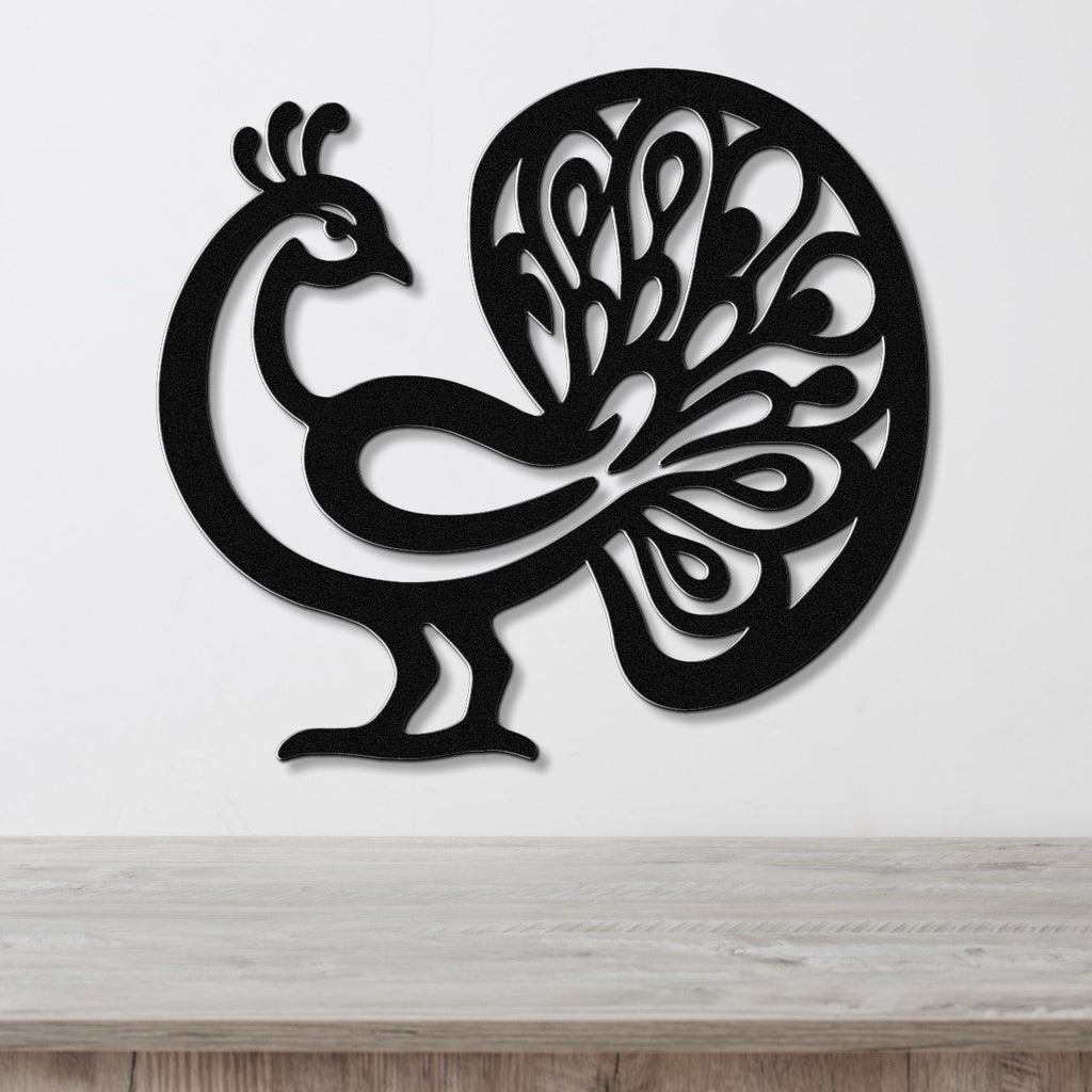 Peacock Metal Wall Art