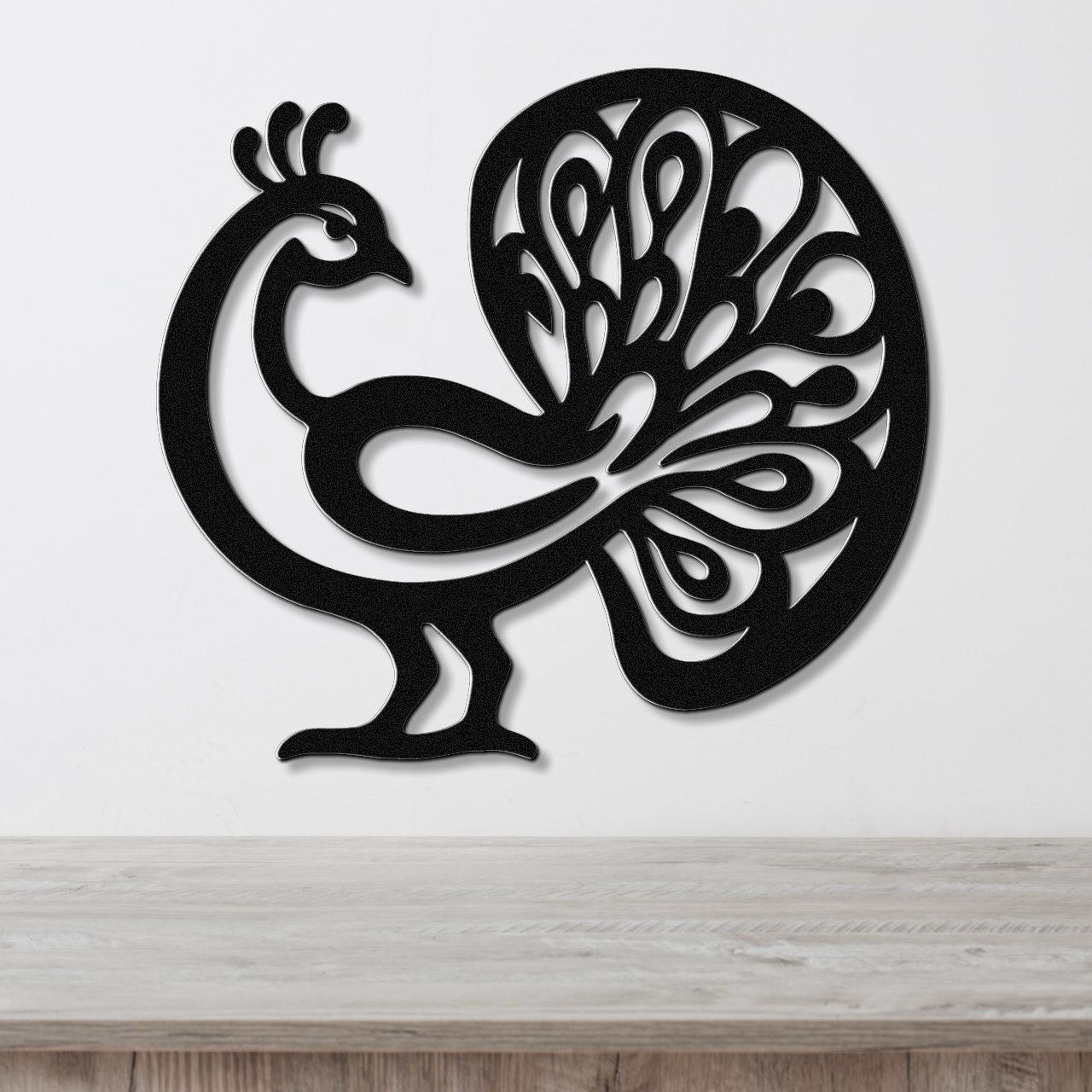 Peacock Metal Wall Art