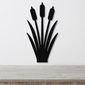Cattail Metal Wall Art