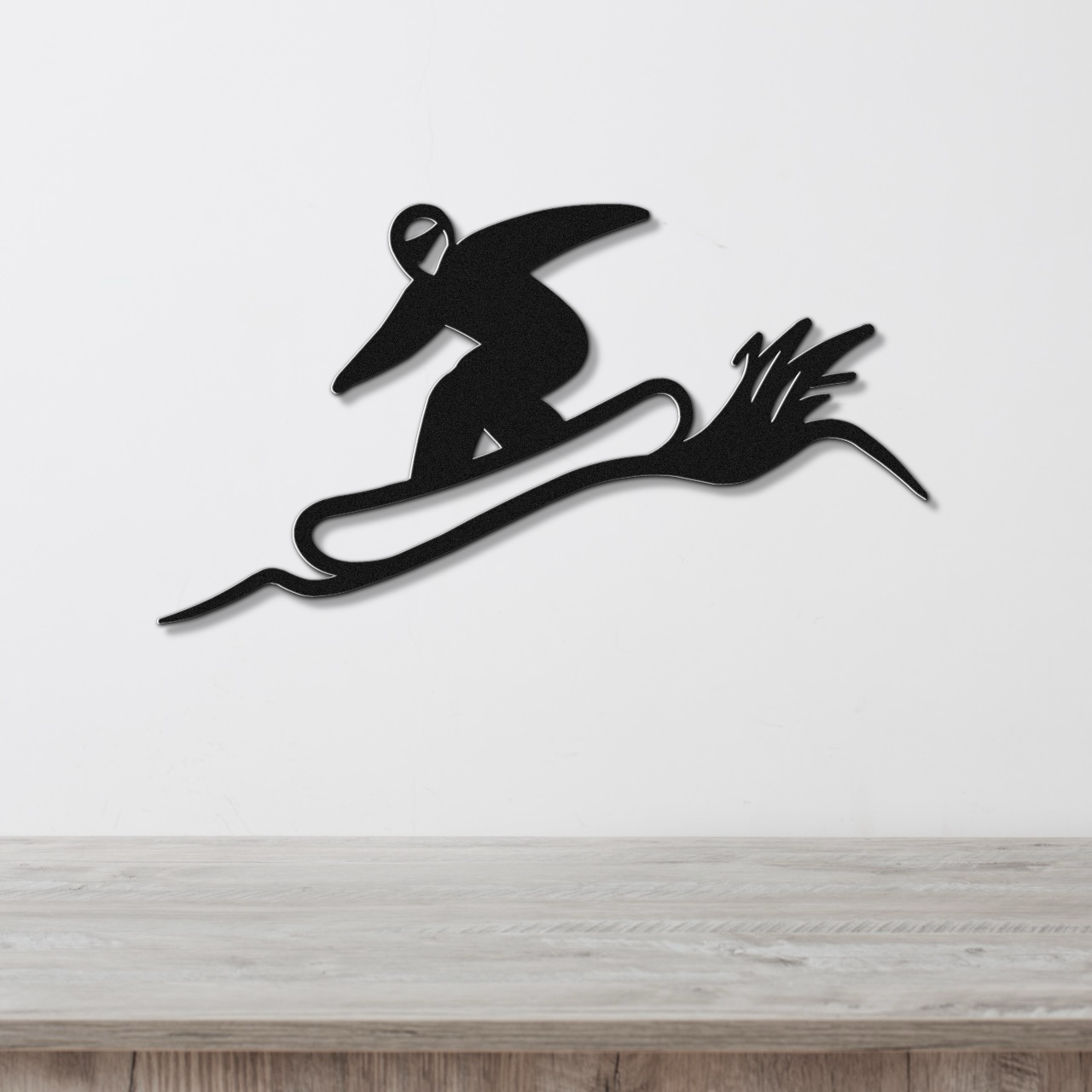 Snowboarding Metal Wall Art