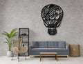 Hot Air Balloon Metal Wall Art