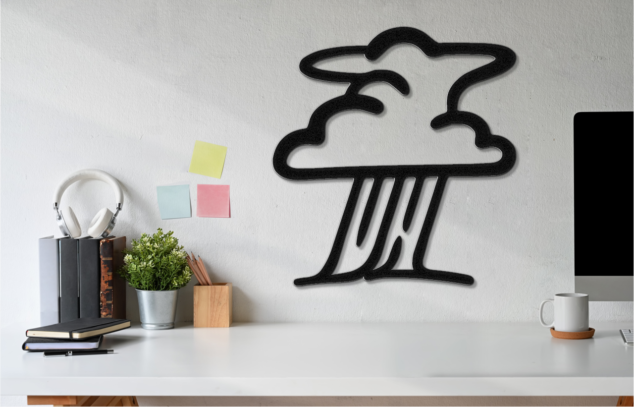 Cloud Metal Wall Art