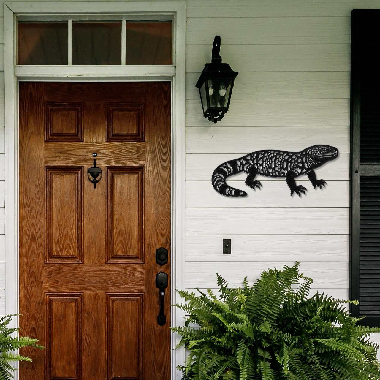 Gila Monster Metal Wall Art