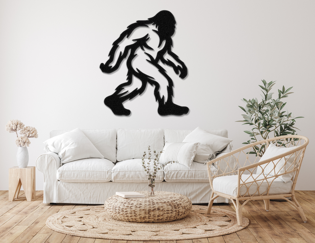 Bigfoot Metal Wall Art