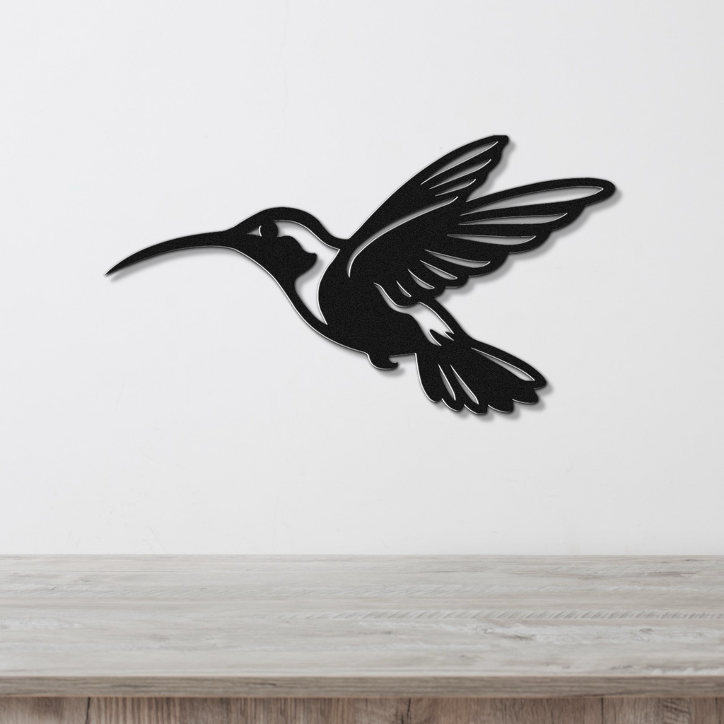 Hummingbird Metal Wall Art