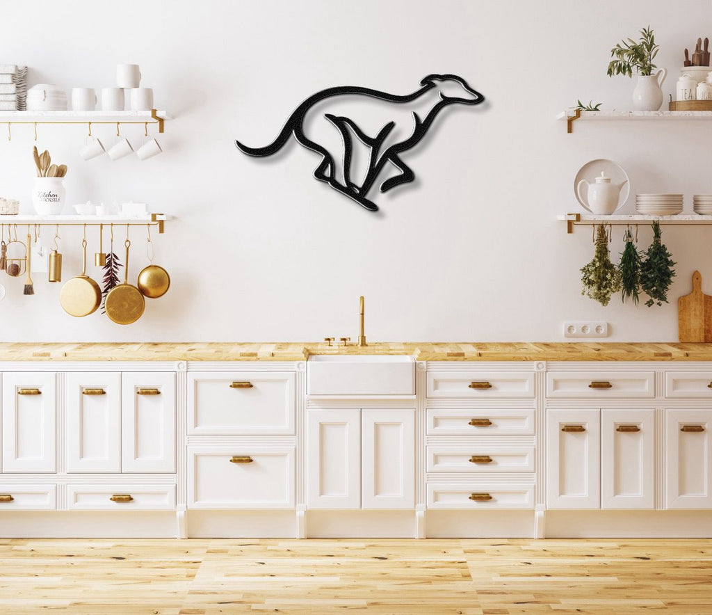 Greyhound Metal Wall Art