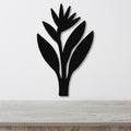 Bird of Paradise Plant Metal Wall Art