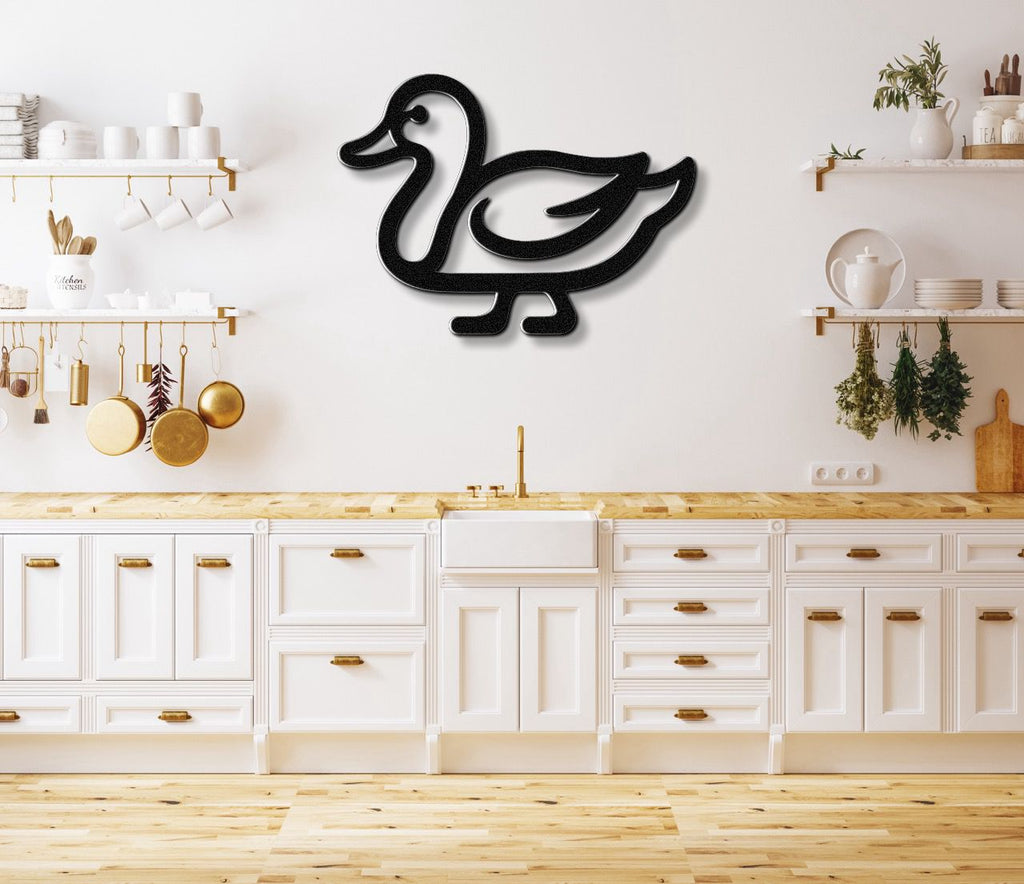 Duck Metal Wall Art