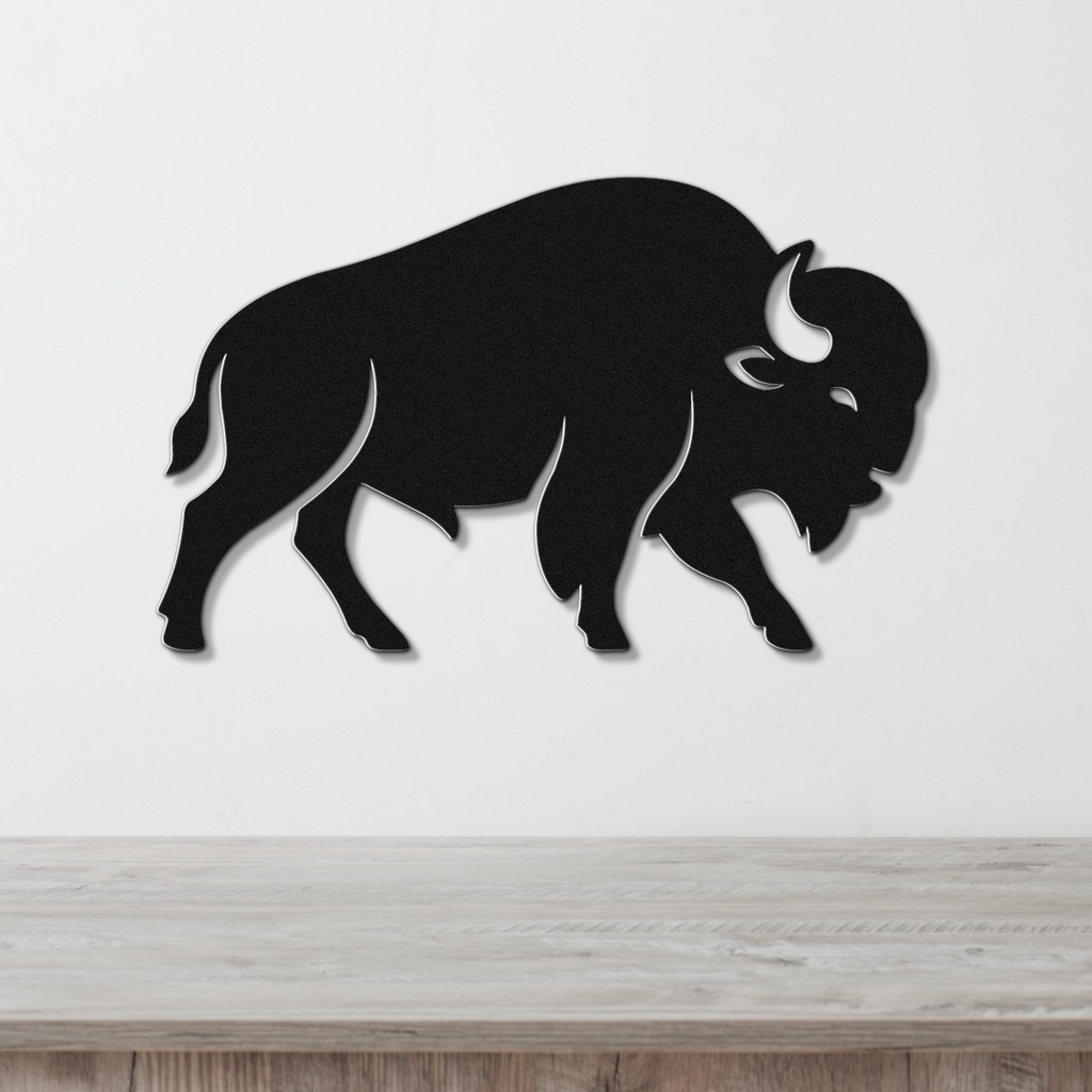 Buffalo Metal Wall Art