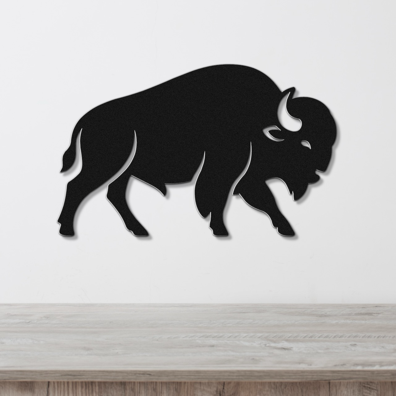 Buffalo Metal Wall Art