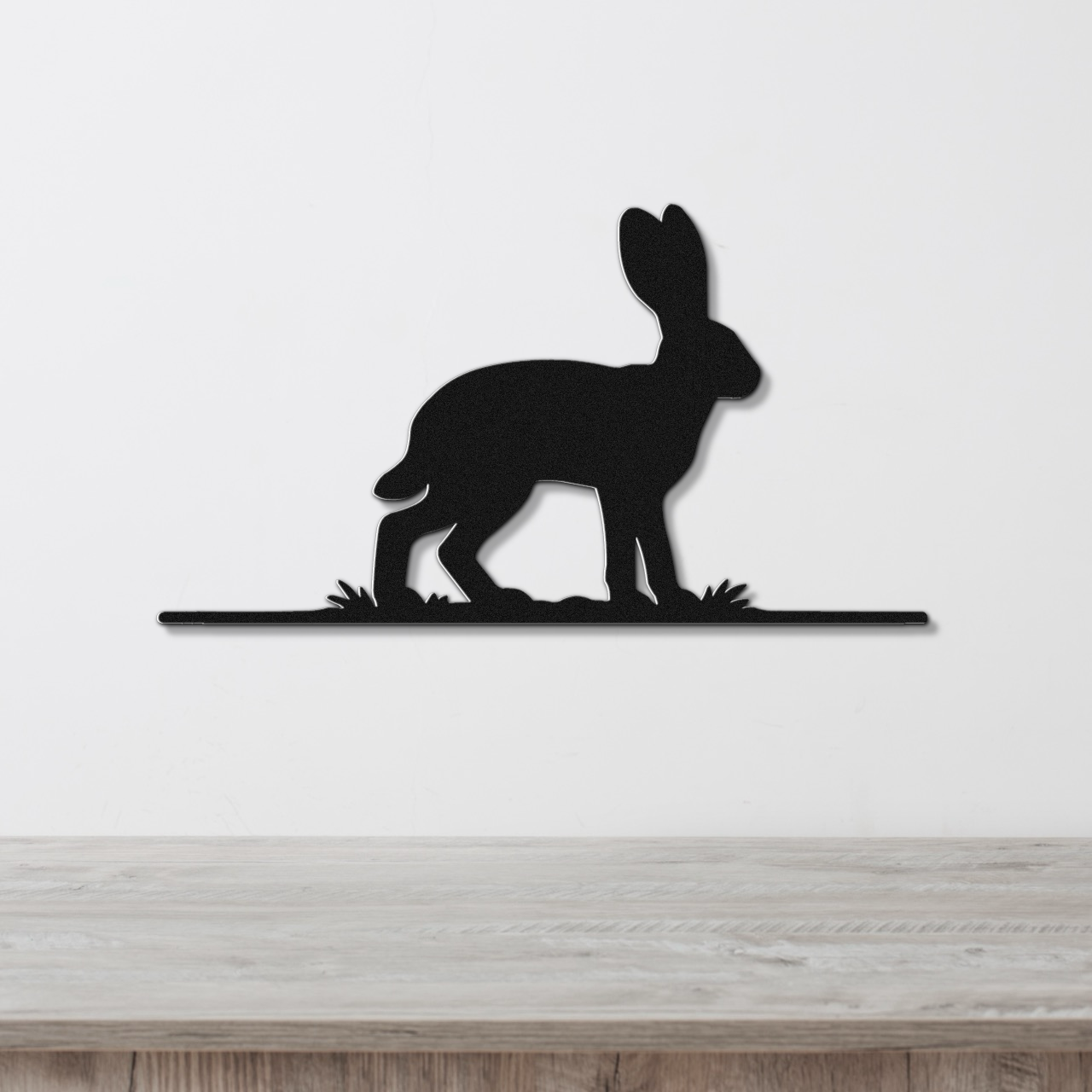 Jackrabbit Metal Wall Art