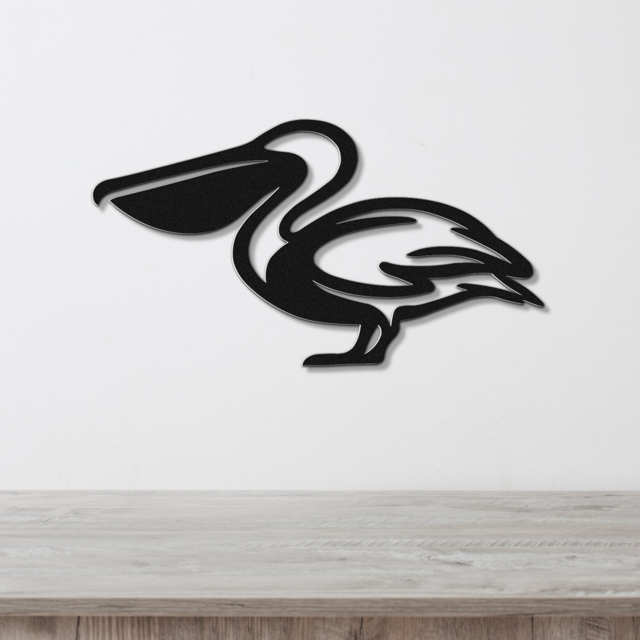 Pelican Metal Wall Art
