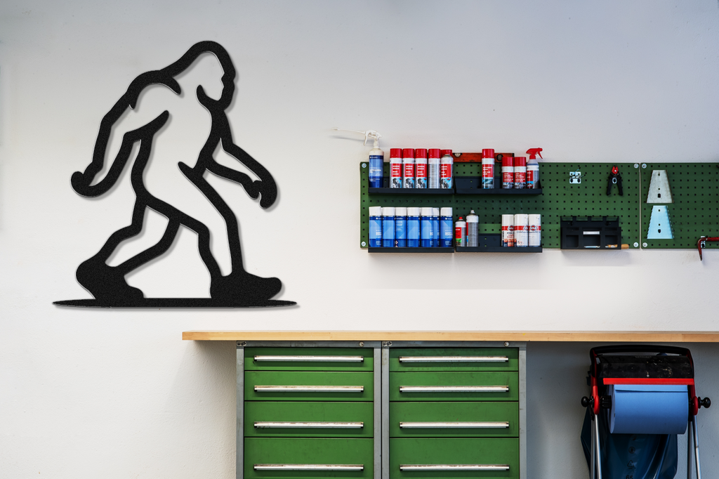 Bigfoot Metal Wall Art