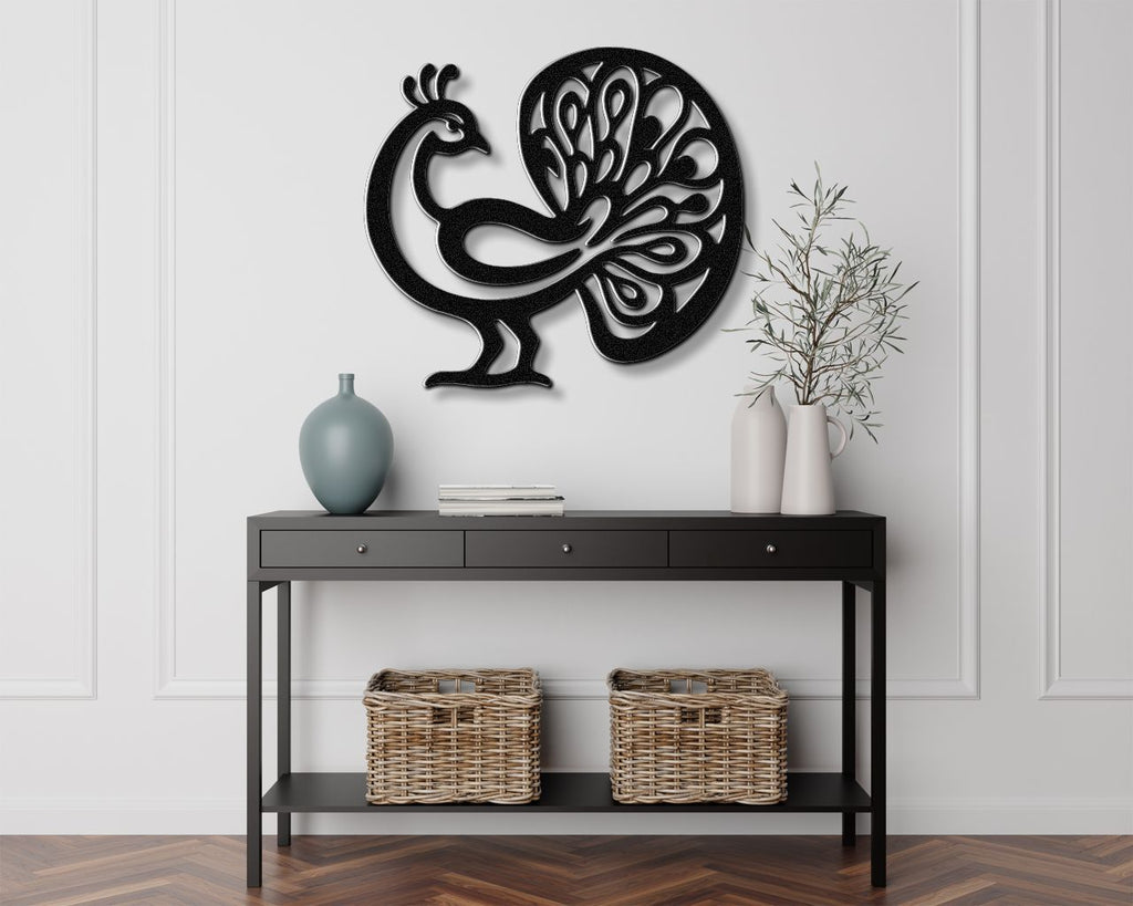 Peacock Metal Wall Art