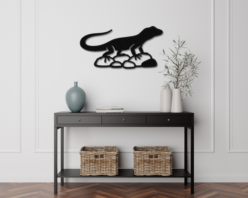 Lizard Metal Wall Art