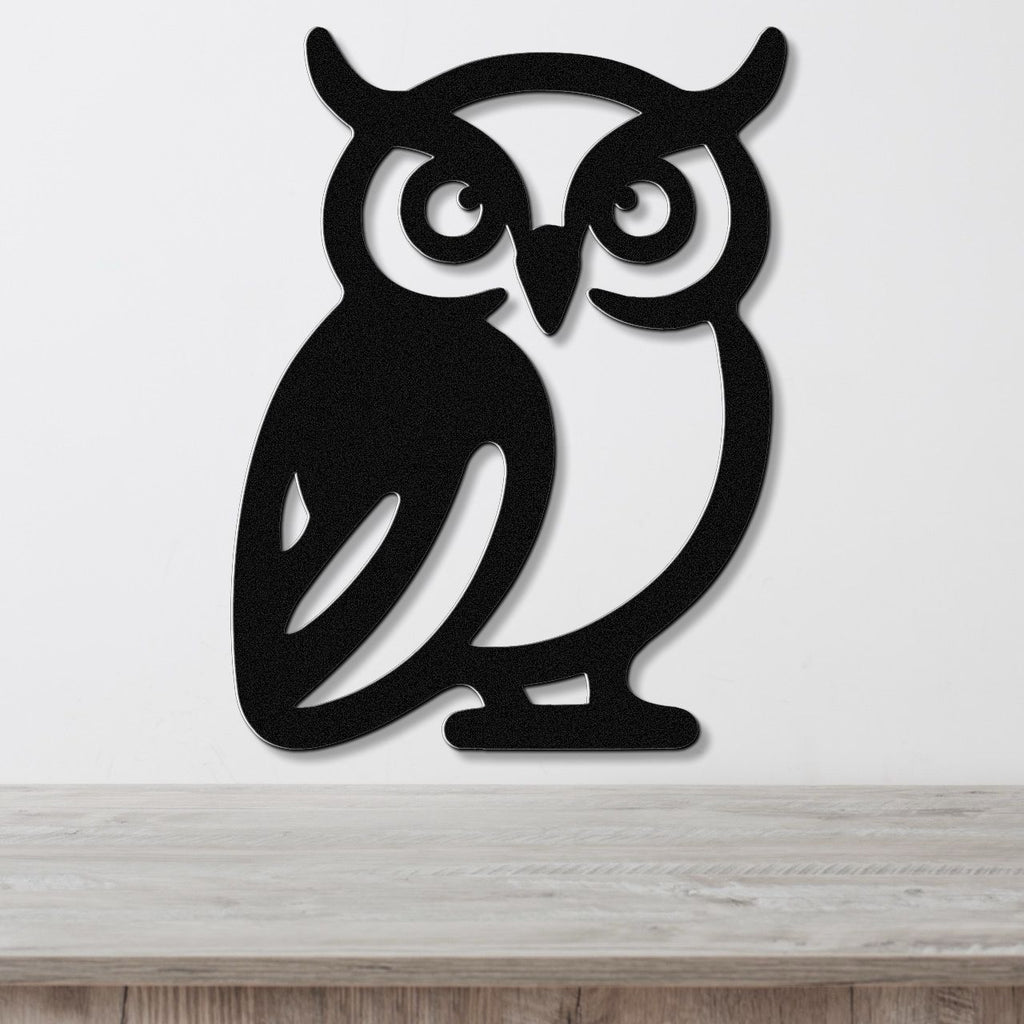 Owl Metal Wall Art