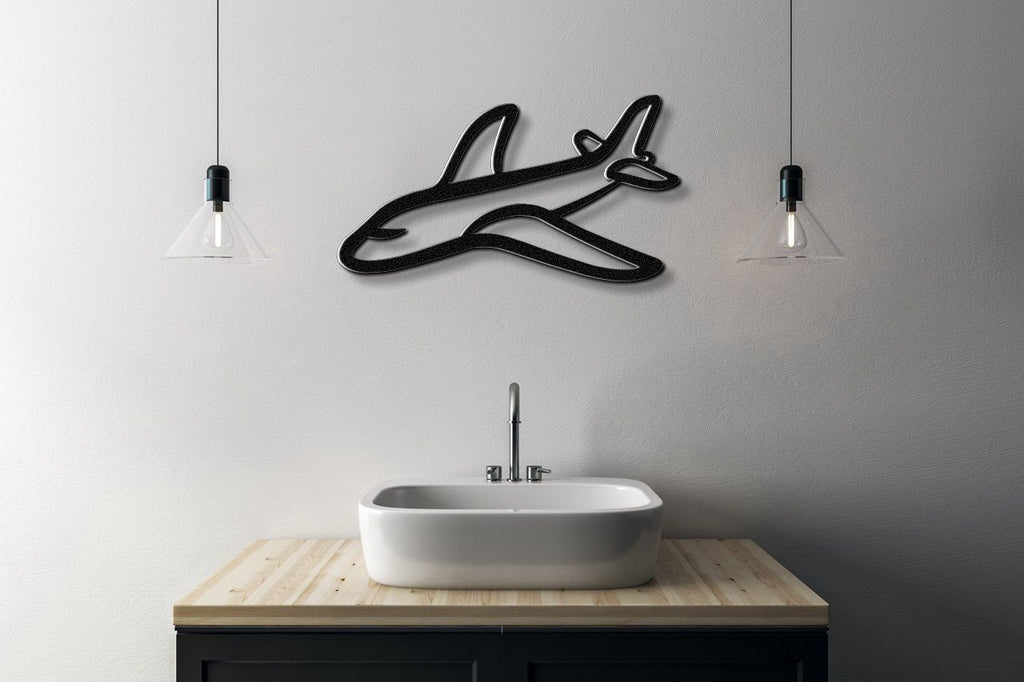 Airplane Metal Wall Art