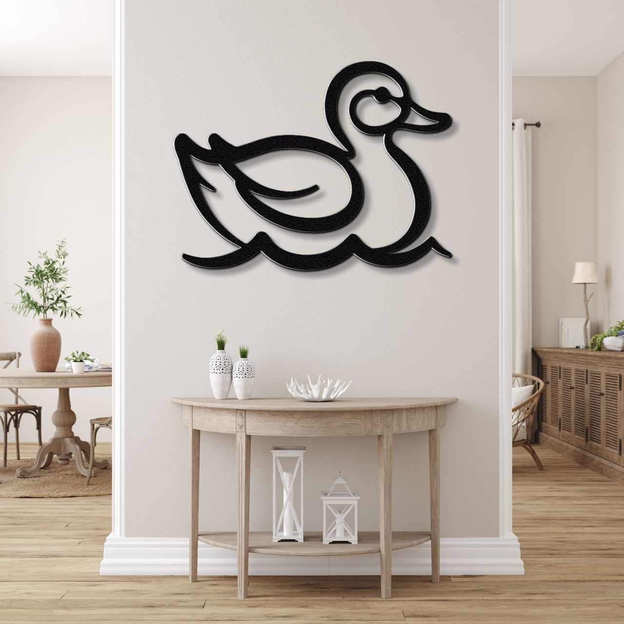 Duck Metal Wall Art