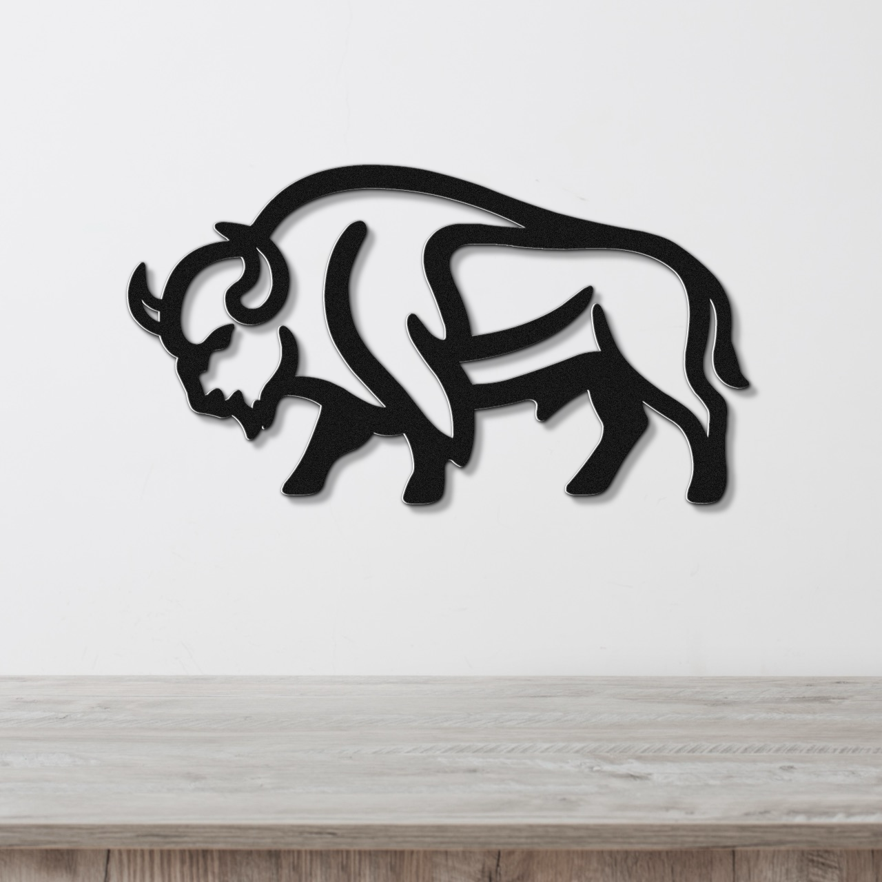 Buffalo Metal Wall Art