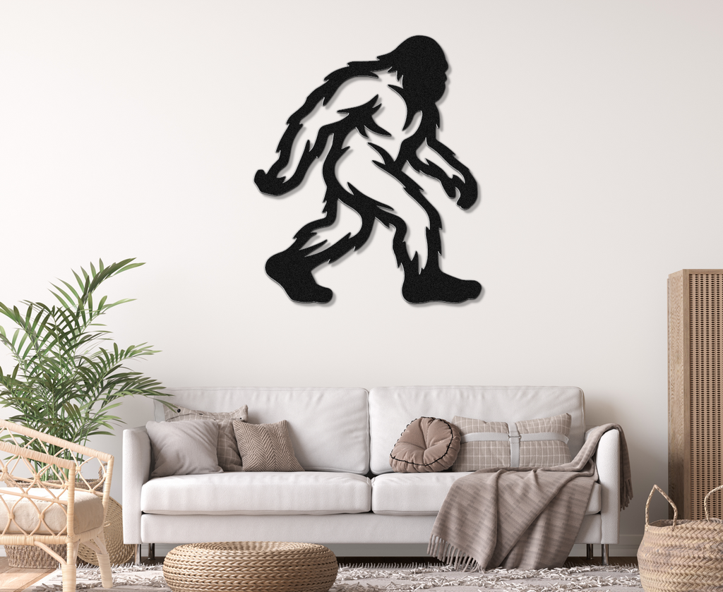 Bigfoot Metal Wall Art
