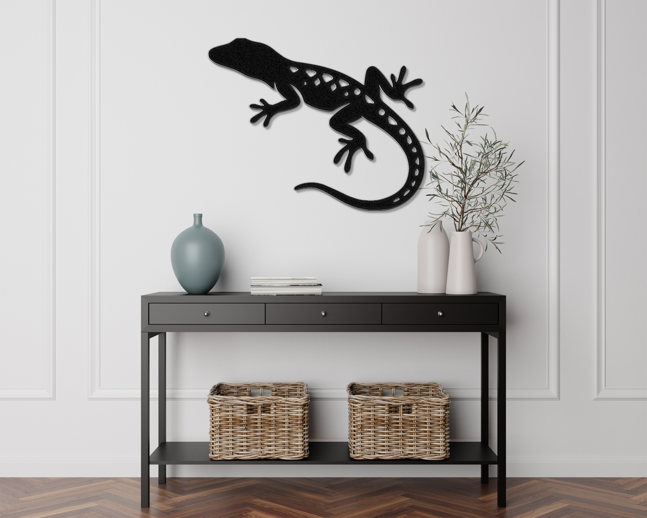 Lizard Metal Wall Art