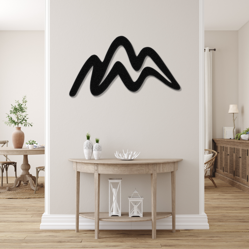 Mountains Metal Wall Art