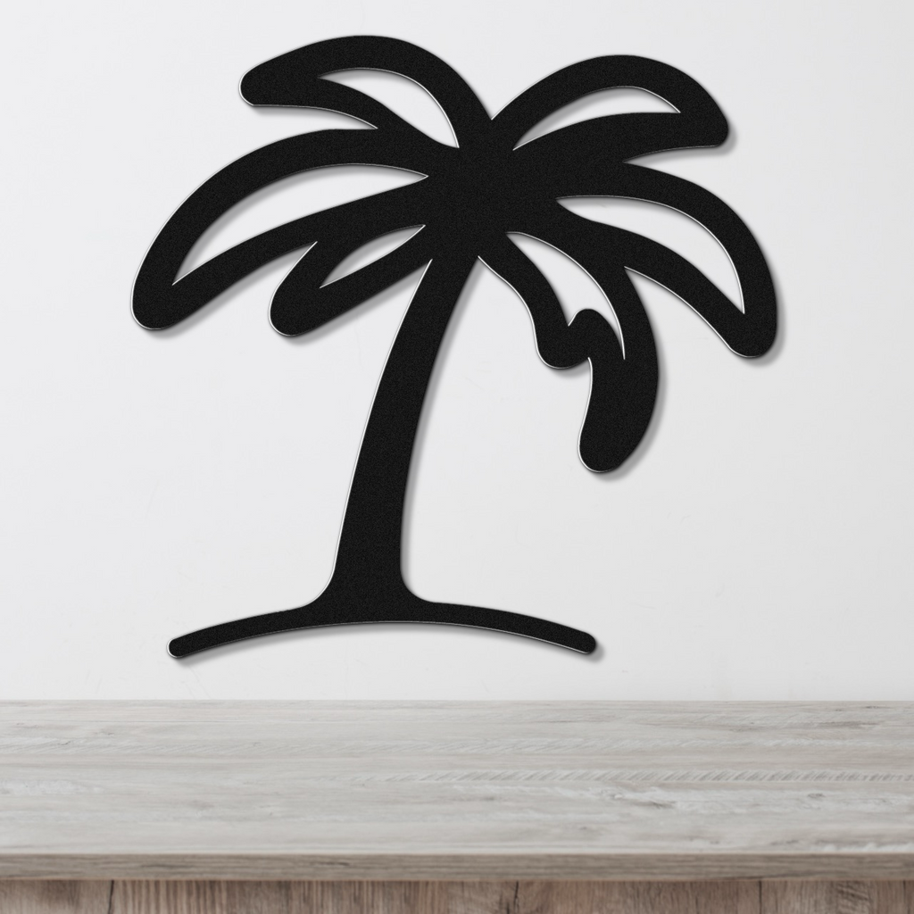 Palm Tree Metal Wall Art