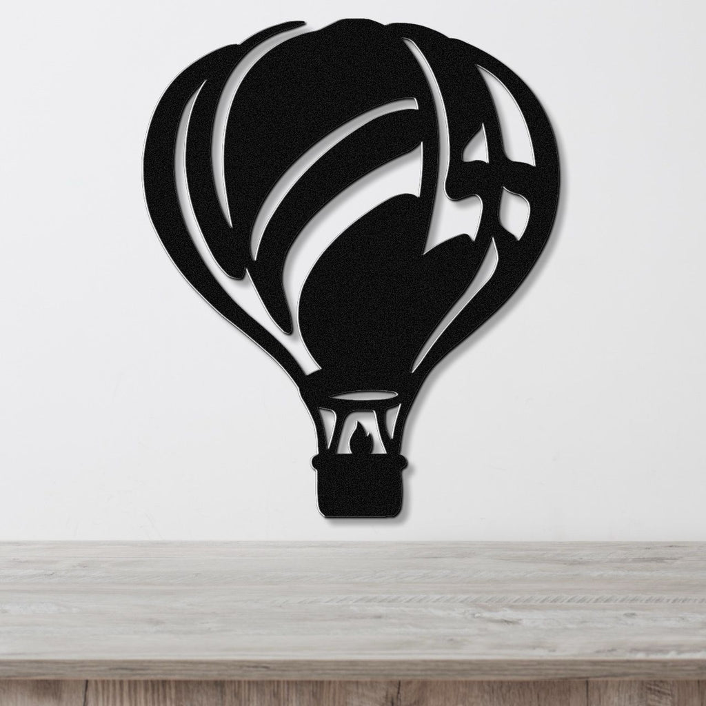 Hot Air Balloon Metal Wall Art