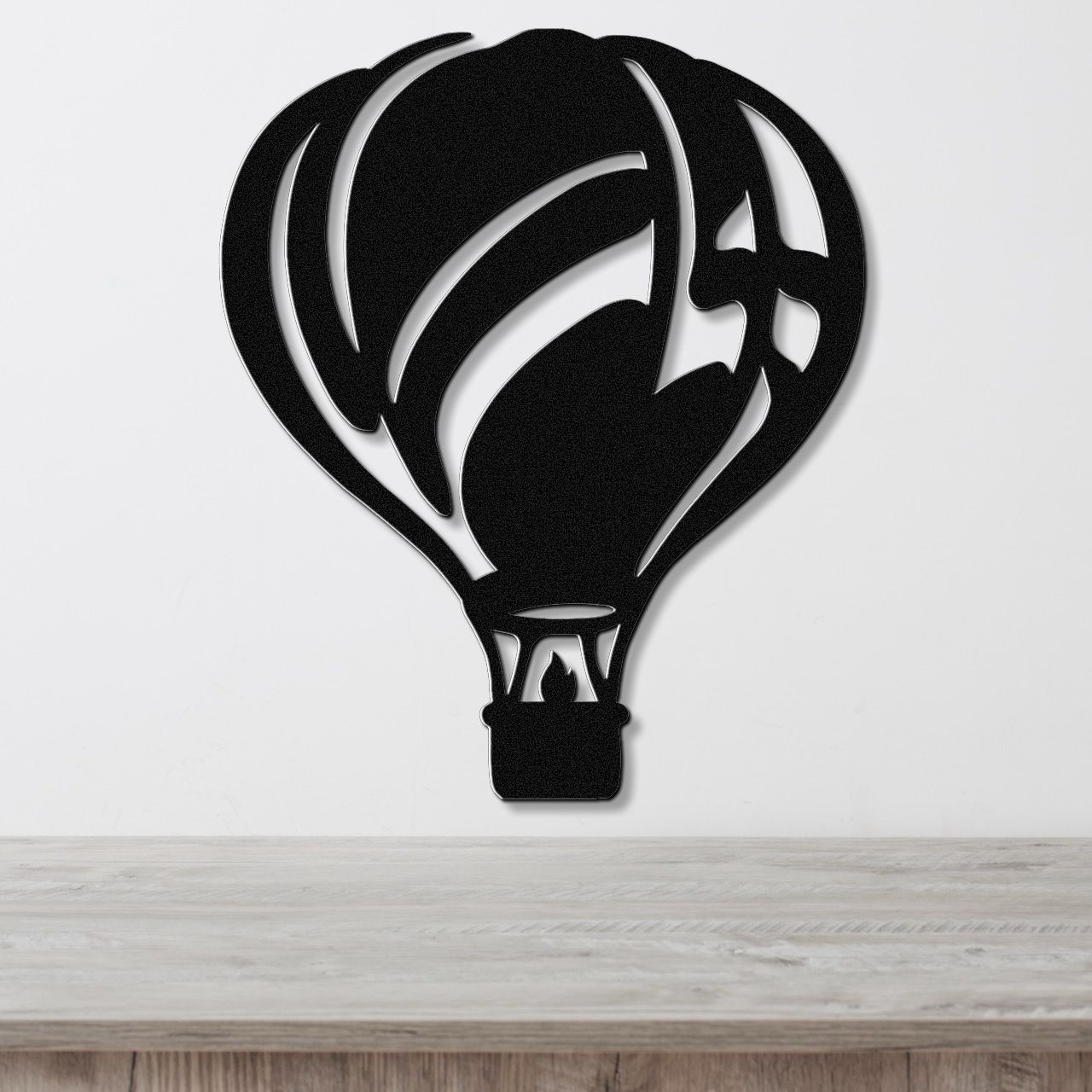 Hot Air Balloon Metal Wall Art