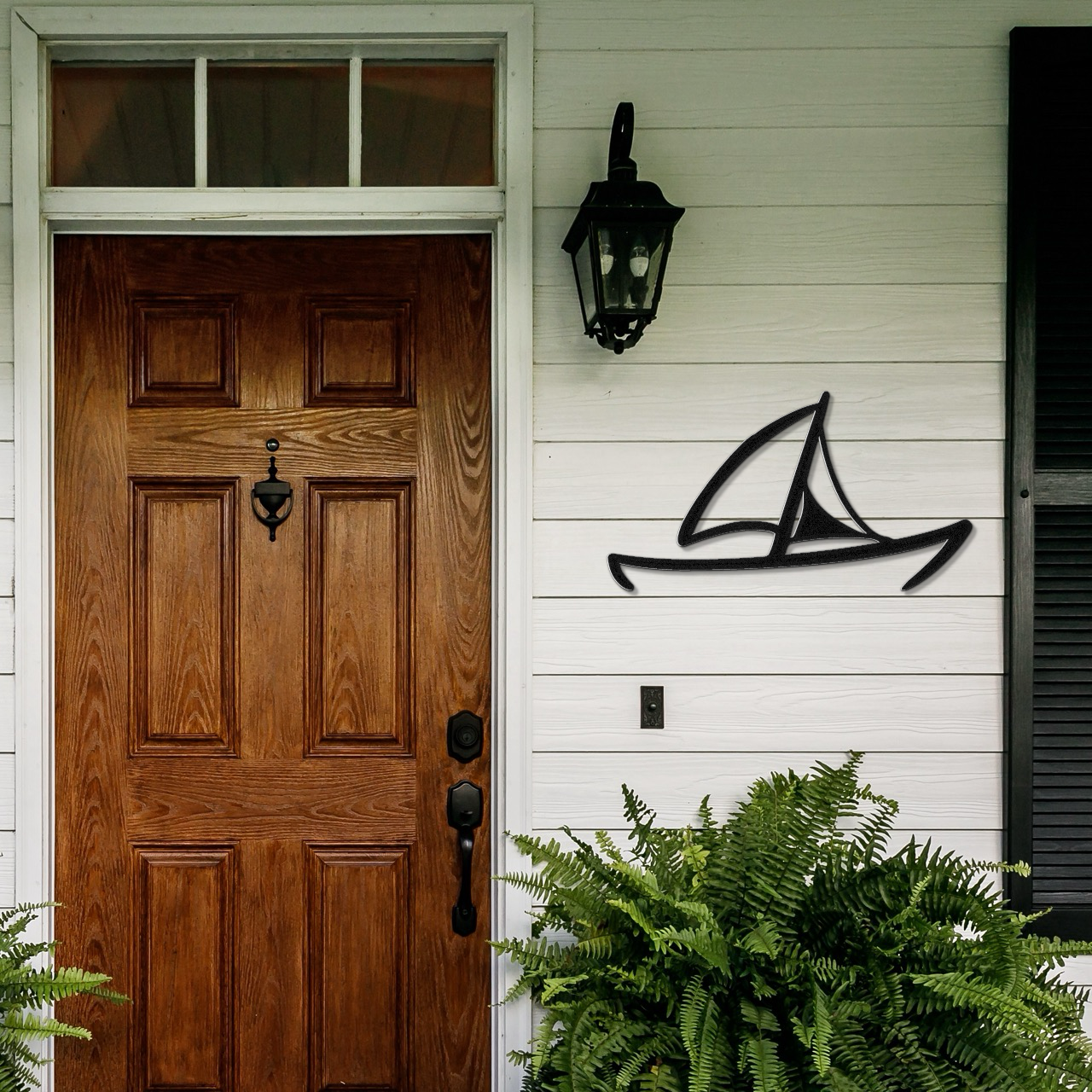 Sailboat Metal Wall Art