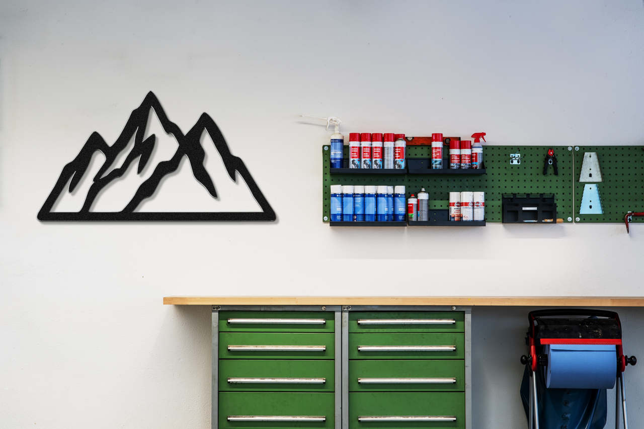 Mountains Metal Wall Art