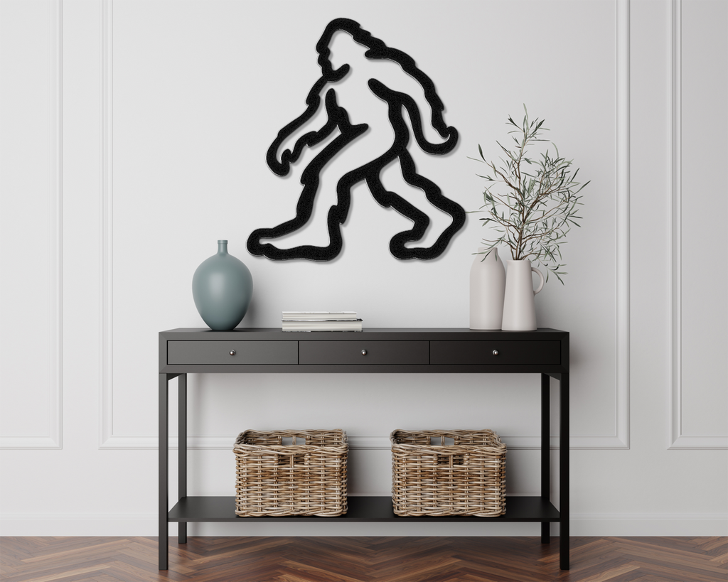 Bigfoot Metal Wall Art
