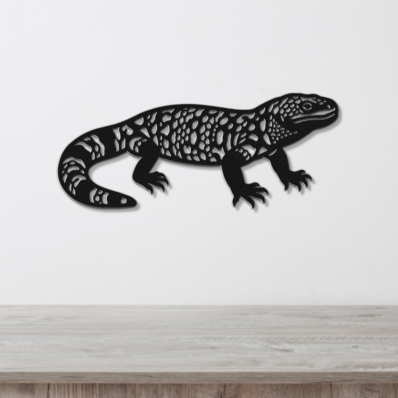 Gila Monster Metal Wall Art