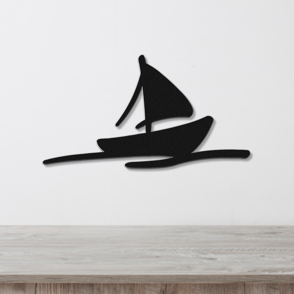 Sailboat Metal Wall Art