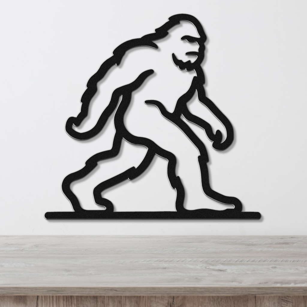 Bigfoot Metal Wall Art